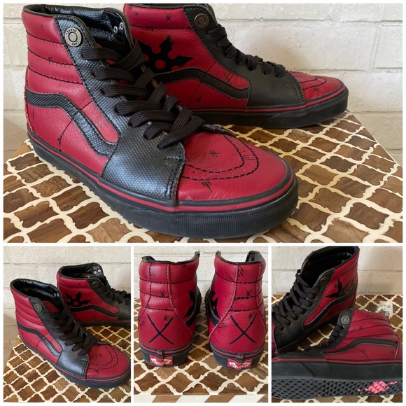 vans sk8 hi deadpool